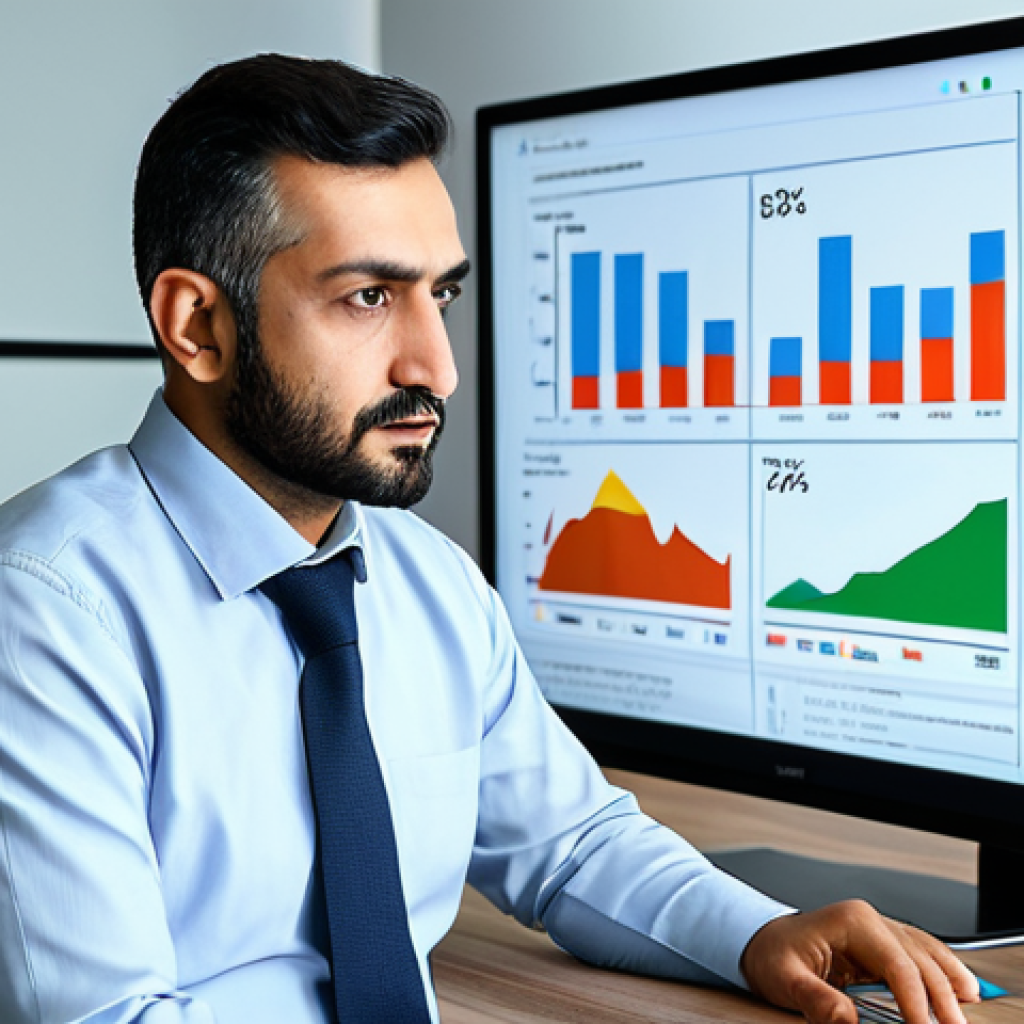 **
"A business analyst, fully clothed in a modest office attire, analyzing charts and data on a large screen in a brightly lit modern office in Istanbul, Turkey. Professional environment. Focused and thoughtful expression. Safe for work, appropriate content, perfect anatomy, natural pose, well-formed hands, proper finger count, professional, family-friendly, high resolution."
**